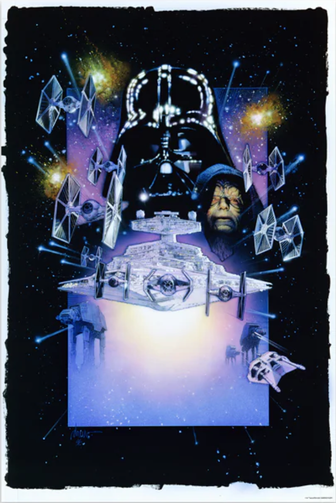 Drew Struzan Star Wars Empire Strikes Back Giclee Brush Print