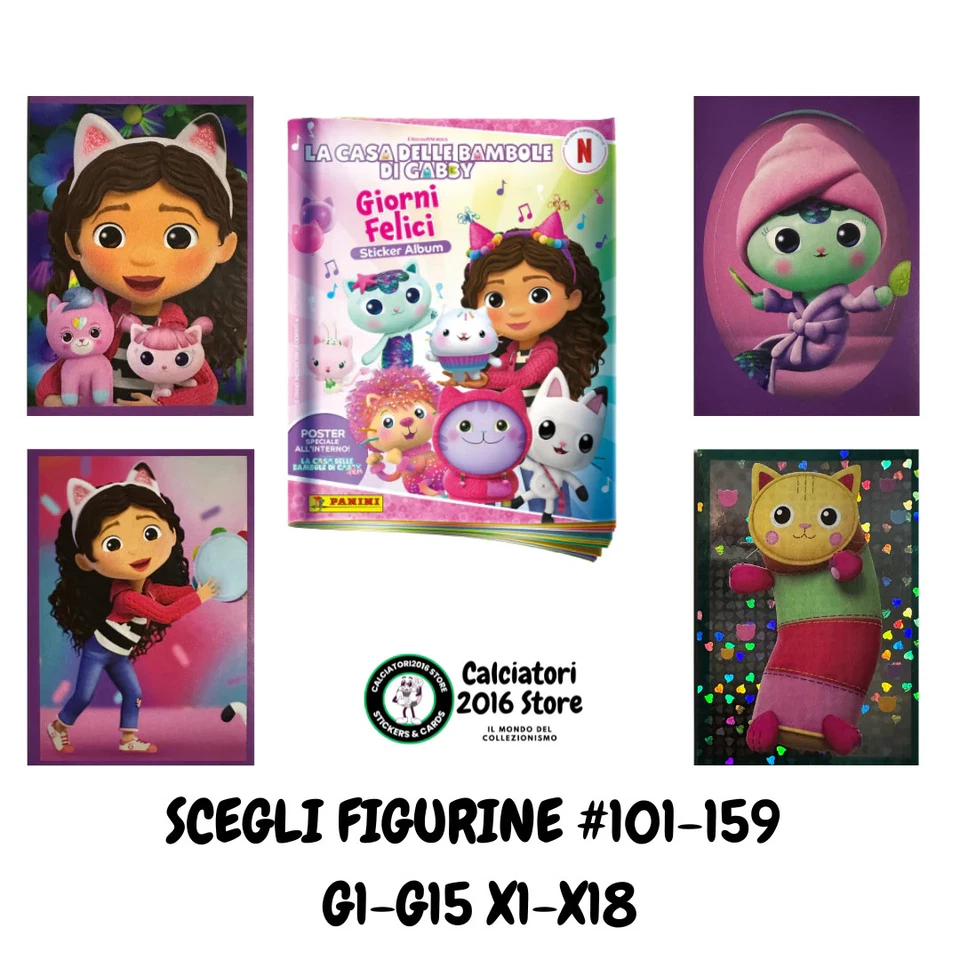 Panini La Casa delle Bambole di Gabby Gabby’s Dollhouse figurine 101-159 G-X