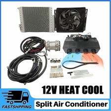 Dc 12v Coolheater Underdash Electric Air Conditioner Universal Auto Car Ac Kit