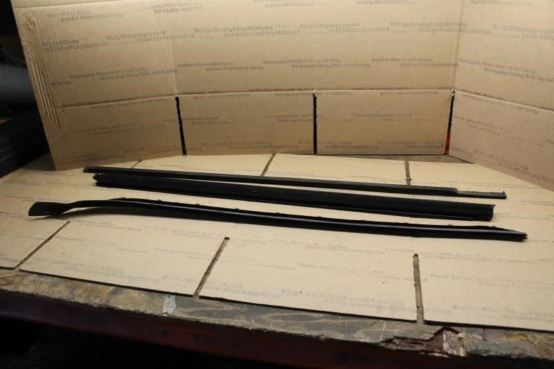 04 2005 2006 2007 2008 Jaguar tipo X conductor izquierdo puerta delantera molduras molduras Foto 2 de 4