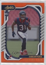 2022 Panini Absolute Rookies Spectrum Orange 41/75 Dameon Pierce #140 0j4n