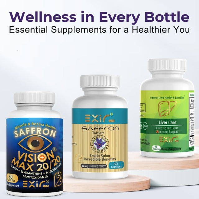 Exir® Saffron – Pure Wellness,