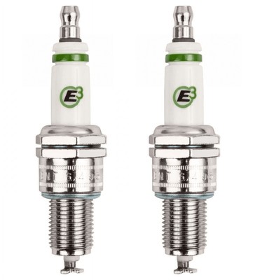 E3 E3.22 Spark Plug DiamondFire 14mm .75'' Gasket Resistor Lawn & Garden 2 PACK