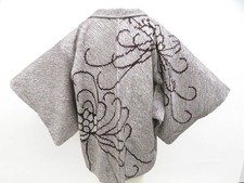 Japanese Vintage Haori Jacket Silk Full Shibori Made in Japan eb-1384