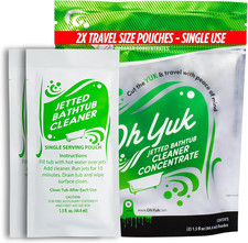 Oh Yuk Jetted Bathtub Cleaner Concentrate - 2 1.5 Fl Oz (Pack of 2)