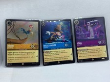 Lorcana Mickey Mouse Hey Hey Izuma Holo Promo 3 Set