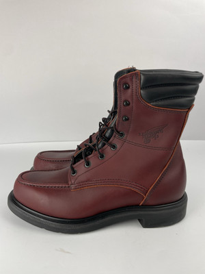 Red Wing 402 Classic Supersole Plain Toe Moc Toe Boots Men's Size