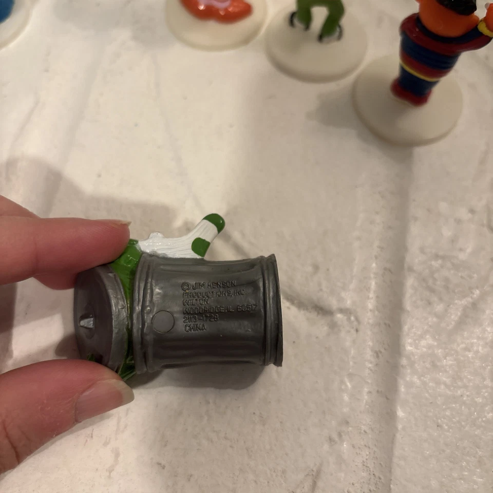 VIntage Wilton 芝麻街 Jim Henson 生日蛋糕馅料-5 件 — 第 3/4 张图片