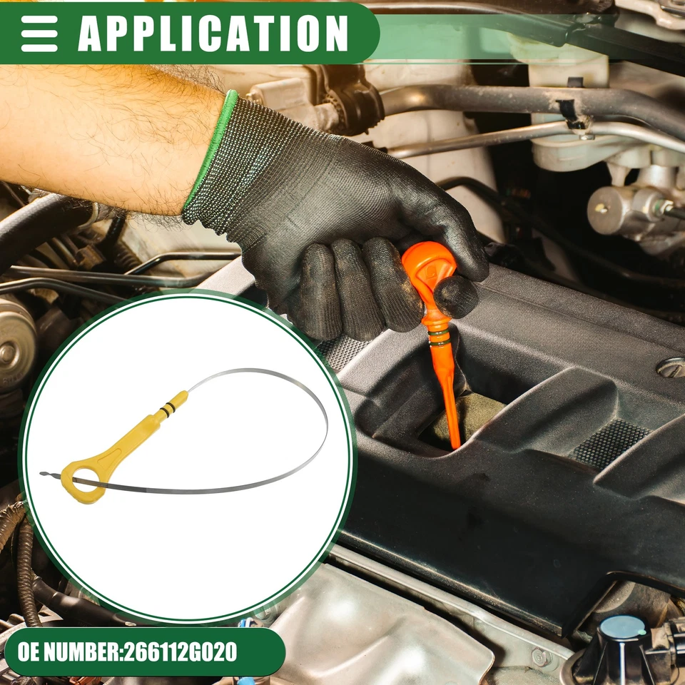 Indicador de varilla de medición de aceite de motor de coche 1 pieza para Hyundai Sonata 2010-2015 266112G020 Foto 3 de 4