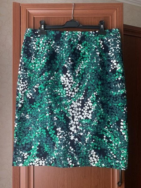 Women Boden Skirt Multicolor Cotton 42 / XL / 50 #62O1