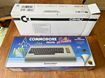 Commodore C64 Ultimate ''Starlight Edition'' Verpackung/Karton - neuwertig
