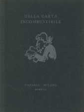 Della carta incombustibile - s.a. (Franco Sciardelli) [1992]