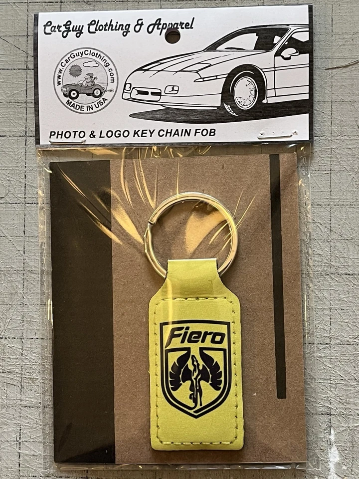 Llavero fotográfico personalizado Fiero - Llavero de cuero sintético personalizado Foto 3 de 3