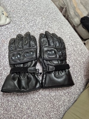 Motorrad Lederhandschuhe Schoeller Keprotec Größe L TOP