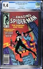 AMAZING SPIDER-MAN 252 1st BLACK COSTUME 1984 Canadian Newsstand Variant CGC 9.4