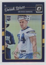 2016 Donruss Optic Rookies Purple Derek Watt #114 8k4