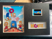 6x4 simpsons movie film cell display