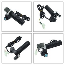 Sleek Black Design Electric Scooter Throttle Compatible with Most Models