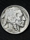 1931-S Buffalo Nickel VG condition 3/4 horn Key Date Low Mintage 🔥🔥🔥#10131