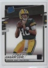 2020 Panini Chronicles Clearly Donruss Rated Rookie Jordan Love #RR-JL 1s6p