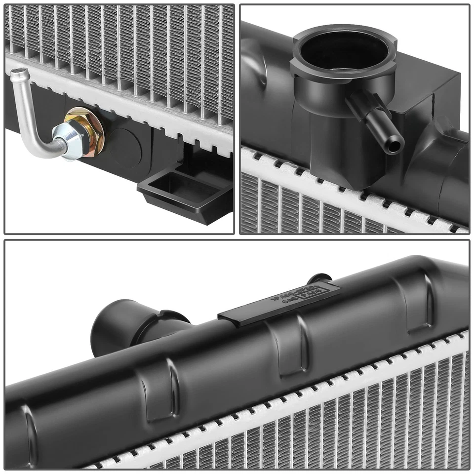 Radiador de refrigeración de núcleo de aluminio estilo OE para Nissan Máxima 2004-2006 DPI 2693 Foto 4 de 4