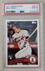 2011 Topps Update Series Mike Trout #US175 Rookie RC PSA 10
