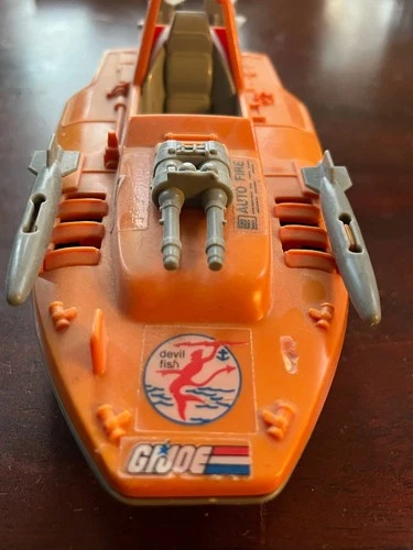 Vintage 1986 Hasbro GI Joe Hasbro Devilfish Vehicle