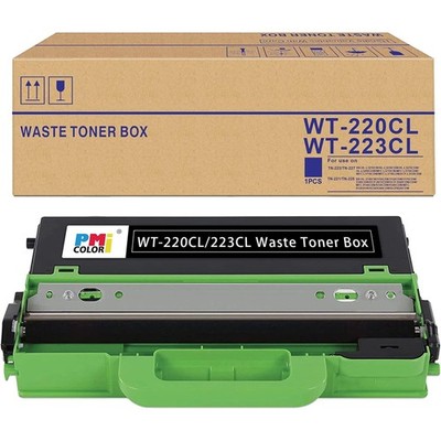 Brother Printer WT220CL Waster Toner Box Toner, Black 1 Pack,