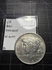 USA Silver Peace Dollar 1921 High Relief XF-AU Polished Key Date