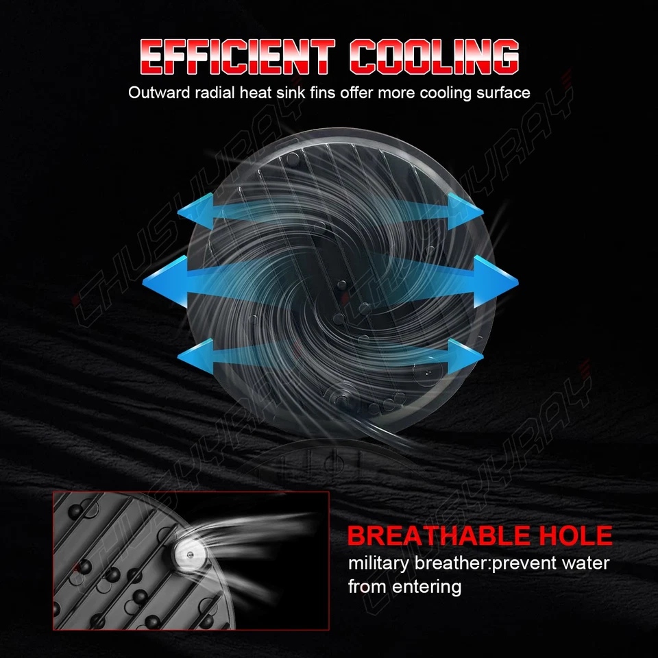 Faros LED redondos de 7 pulgadas DRL para Ford F1 1948 1949 1950 1951 1952 A++ Foto 2 de 4