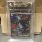 2025 POKEMON PFL EN-PHANTASMAL FLAMES ULTRA RARE MEGA CHARIZARD X EX BGS 9.5
