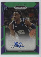 2019-20 Panini Prizm Draft Picks Purple & Green 102/149 Miye Oni #58 Auto 0b2