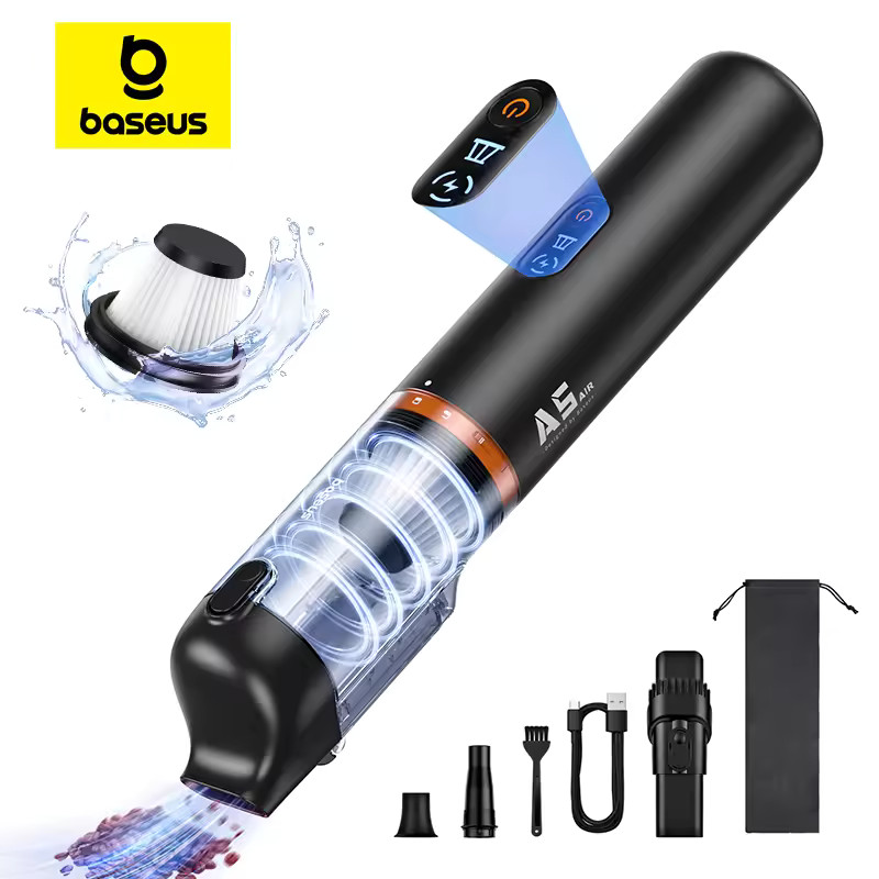 ASPIRAPOLVERE AUTO SENZA FILI PORTATILE ASPIRABRICIOLE MACCHINA 12000Pa + FILTRO
