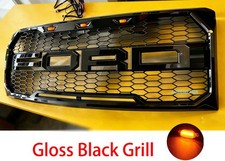 Gloss Grill For 2009-2014 Ford F150 Grill Raptor Style F150 Grille Wletterled