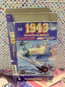 1943 the battle of midway nes Box And Manual Only