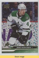2023-24 Upper Deck Series 2 Speckled Rainbow Foil Miro Heiskanen #309 READ 19eu