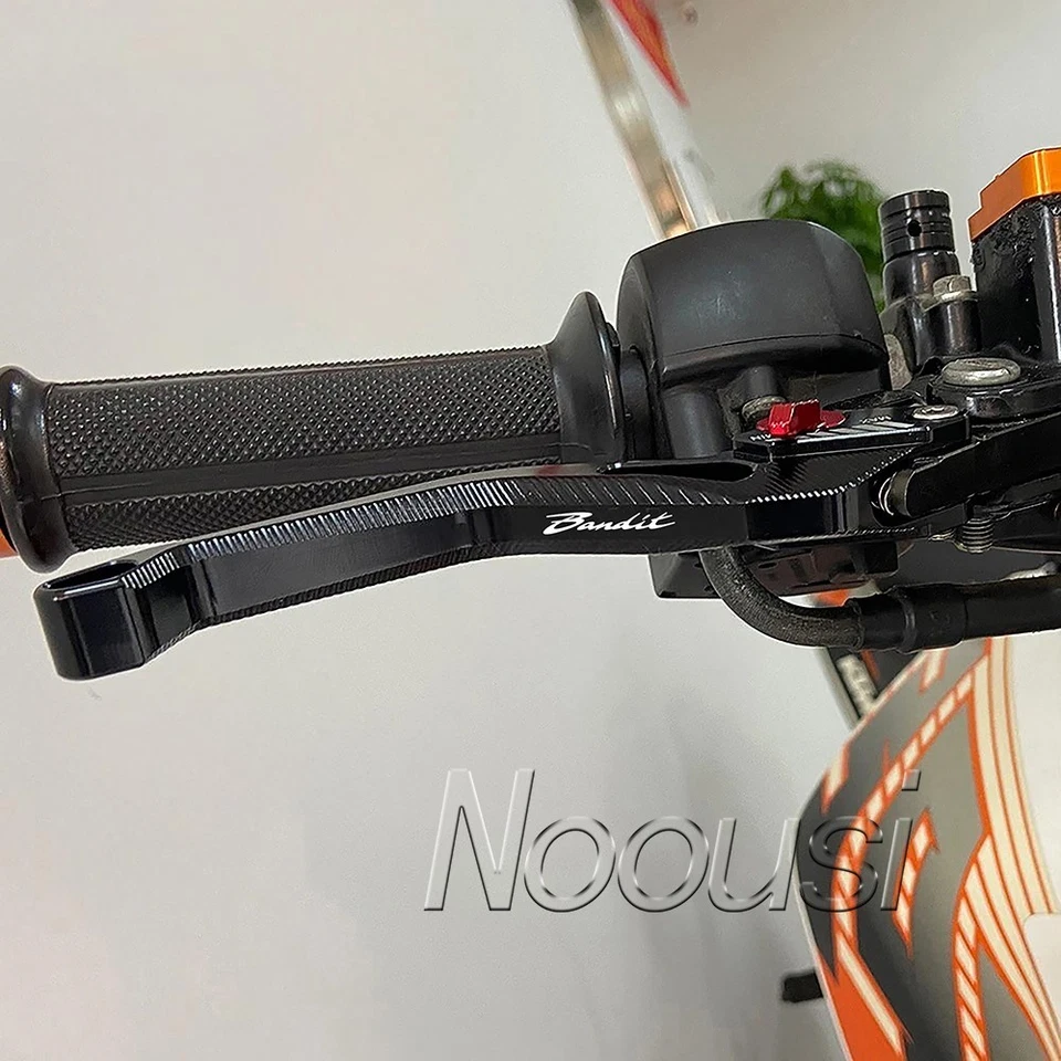 Palancas de embrague de freno ajustables para Suzuki Bandit GSF400 600 650 1200 1250 BANDIT Foto 2 de 4