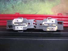 NEW Pair of Vintage AFX Non magnatraction chassis /Mean green armatures   