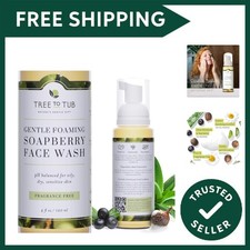 Sensitive Skin Face Wash for Dry Skin - Fragrance Free Gentle Face Cleanser f...