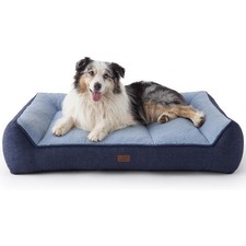 Extra Large Orthopedic Dog Bed for Large Dogs, Waterproof Washable Cover, Thick