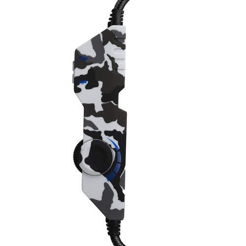 Przewodowe słuchawki do gier Komputer Stereofoniczny zestaw słuchawkowy ze światłem LED Mikrofon USB + 3,5 mm P FY - Zdjęcie 9 z 22