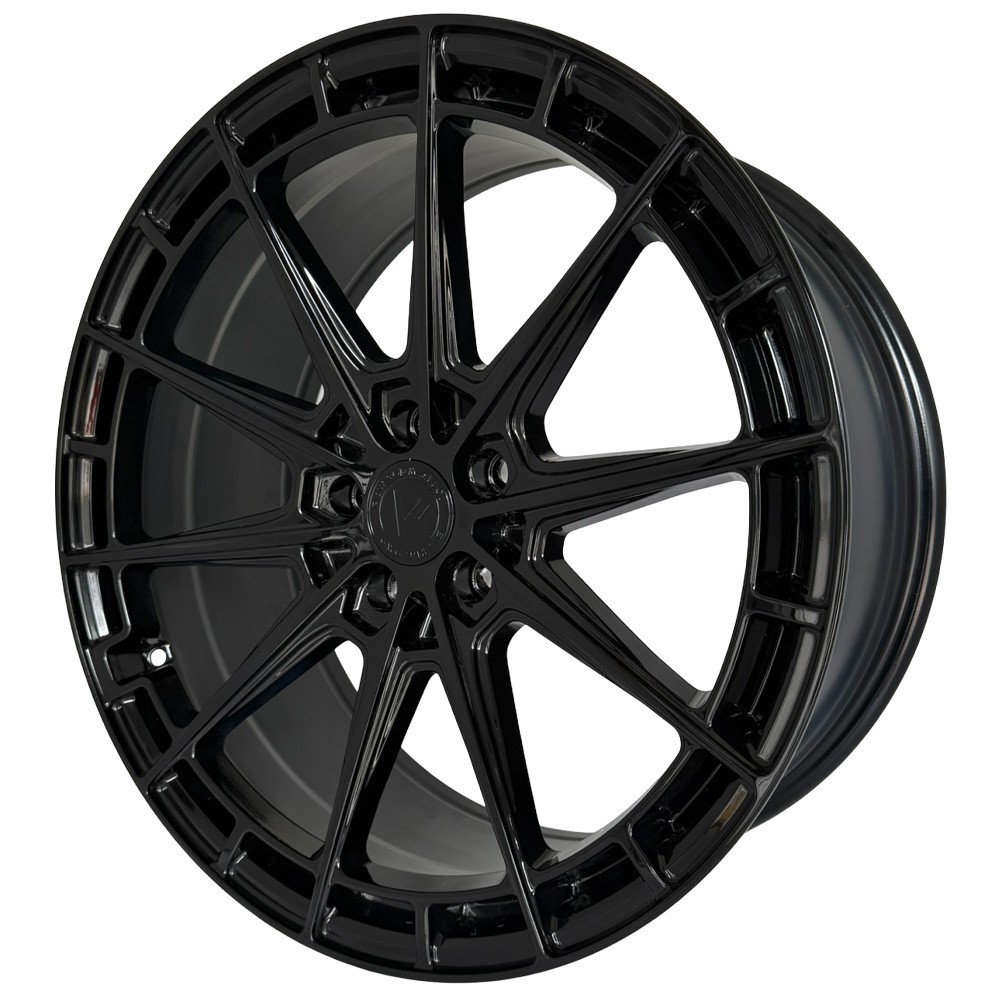 RF8 20 inch STAGGERED Gloss Black Rims fits MASERATI QUATTROPORTE