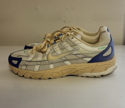 Nike P-6000 Athletic Department Mens Sz 9.5 Coconut Milk Medium Blue FJ5443-113