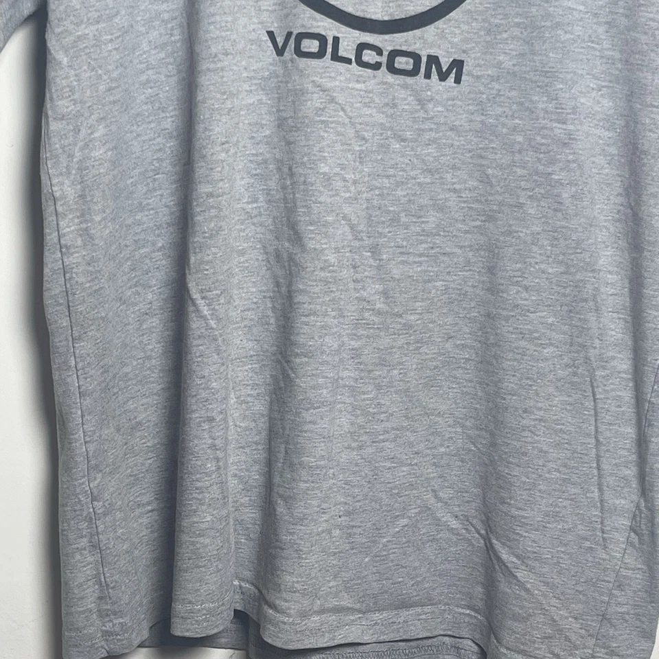 Volcom Men’s T-Shirt Gray Short Sleeve Graphic Logo Tee Size M Casual Skate Surf - Image 3 of 4