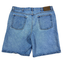Vintage Calvin Klien Shorts Men 38 Relaxed Fit Blue Jean Jorts Baggy 90s Y2K
