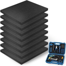 8Pcs Pick and Pluck Foam Large Size Apart Foam Insert Pre-Cubed Pick Padding Pol
