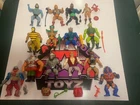 Lot of 14 Mattel Vintage MOTU He-Man Figures w/ Some Accessories