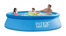 Intex 28121EH Round Plastic Above Ground Pool 30 H in. x 120 W in. x 10 Dia. ft.
