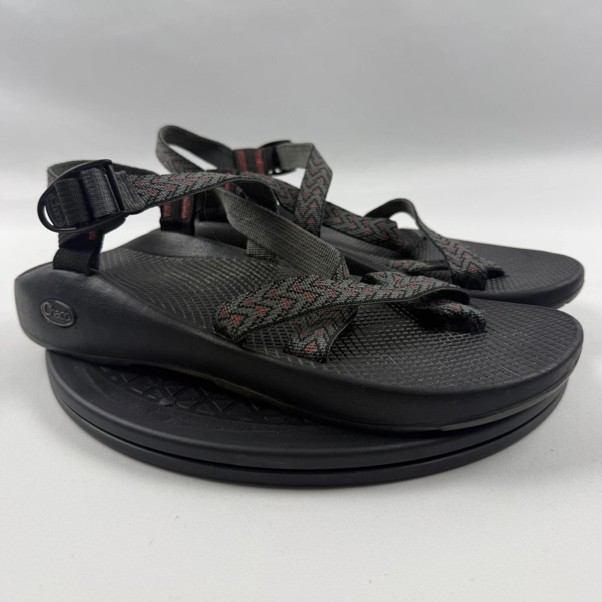 Chaco Mens Size 8 Yampa Vibram Sandals Black Slingback Water Shoes Hiking Chaco Men main image 4
