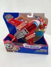 PAW Patrol Air Rescue Marshall Fire Fighter Rescue Plane with Launcher-2 Bullets
